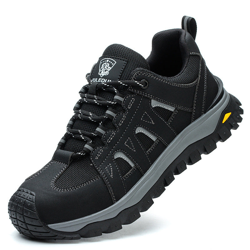 Men's Lightweight Safety Shoes – Anti-Puncture, Breathable, US 4.5–13