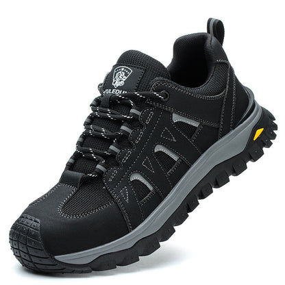 Men's Lightweight Safety Shoes – Anti-Puncture, Breathable, US 4.5–13
