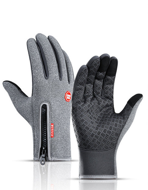 Winter Gloves Touch Screen Riding Motorcycle Sliding Waterproof Sports Fleece