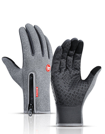 Winter Gloves Touch Screen Riding Motorcycle Sliding Waterproof Sports Fleece
