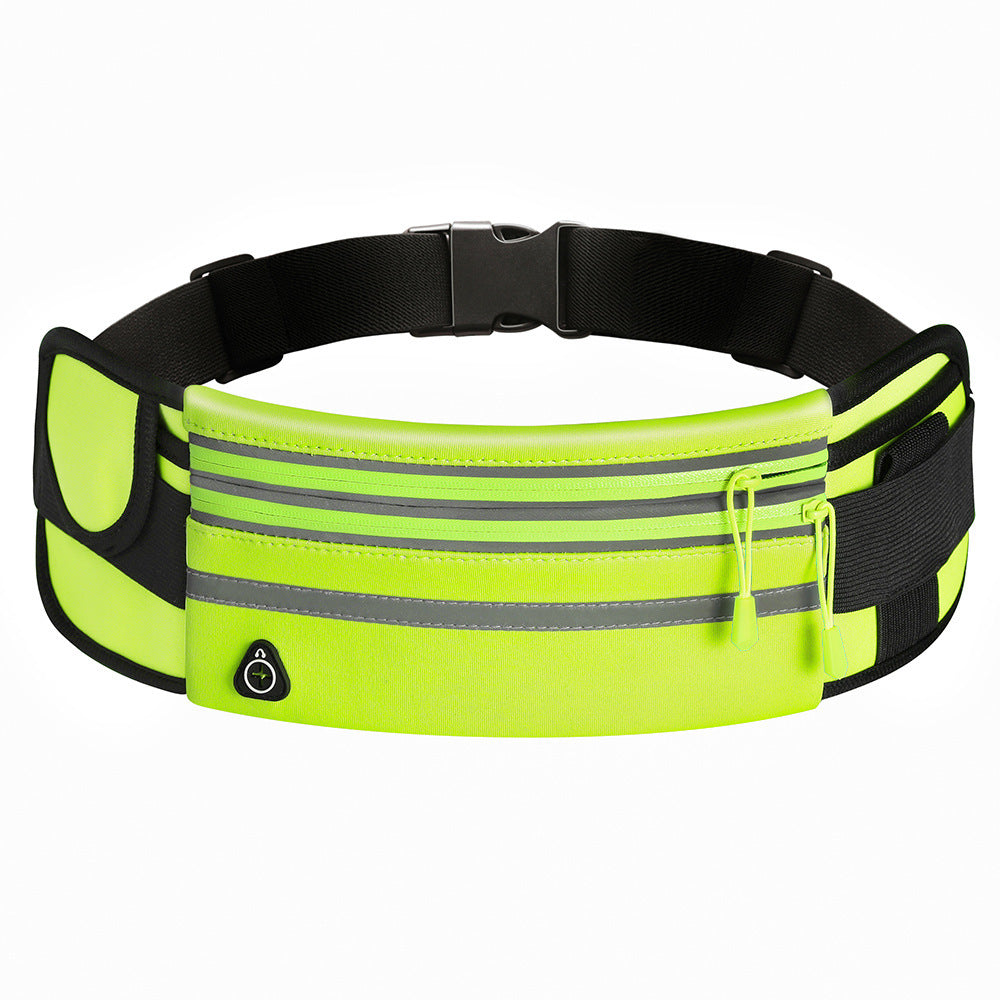 Waterproof Sports Fanny Pack – Double Zipper Running Waist Bag for Men & Women