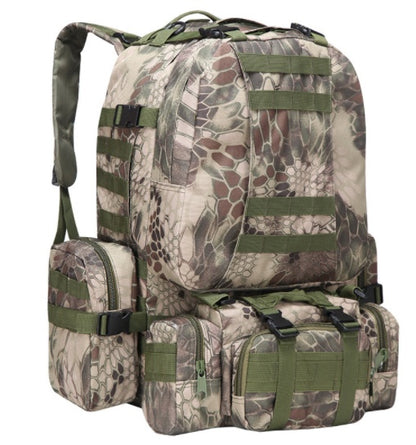 60L Tactical Hiking Backpack – Military Camouflage Outdoor Assault Pack