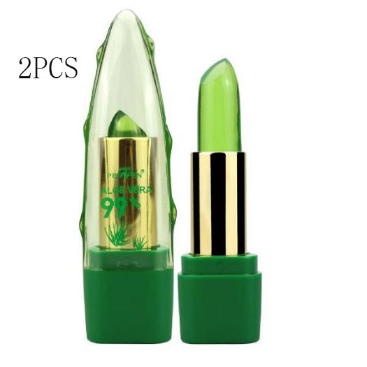 Aloe Vera Color-Changing Lip Balm — Moisturizing & Long-Lasting