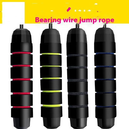 Weighted Steel Wire Jump Rope – Speed & Fitness Skipping Rope