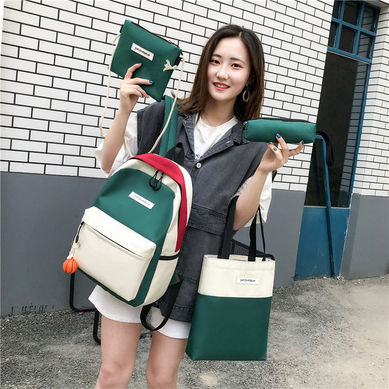 Simple 4-piece Backpack