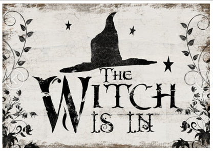 Halloween Hanging Decoration Signs – Spooky Wooden Wall Decor for Home & Yard