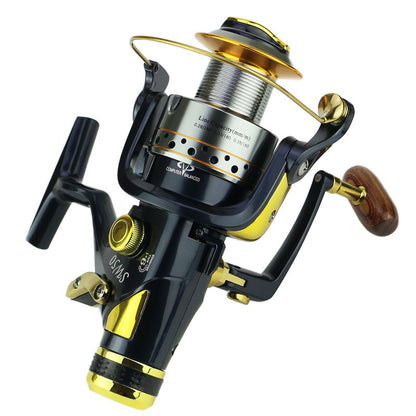 SW50 / SW60 Spinning Fishing Reel – Metal Spool Open Face Reel with Front & Rear Brake