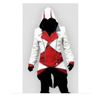 Cosplay Hoodie Jacket – Unisex Polyester Zip-Up Costume Coat | 11 Color Styles