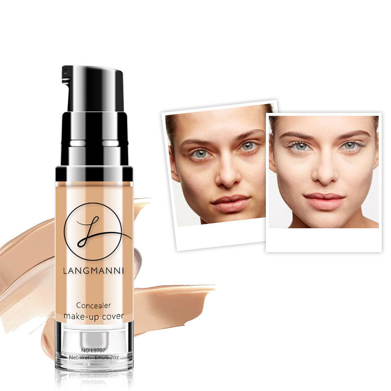 Full Coverage Liquid Foundation & Concealer — 6 Shades