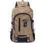 Men’s Canvas Backpack – Casual Student & Travel Bag