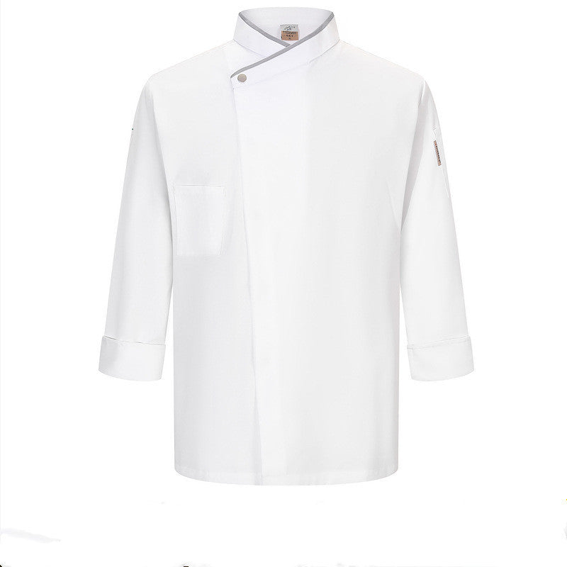 Chef & Baker Work Jacket – Cotton Kitchen Uniform for Hotel, Bakery & Restaurant | 4 Colors