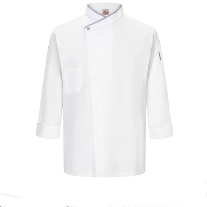 Chef & Baker Work Jacket – Cotton Kitchen Uniform for Hotel, Bakery & Restaurant | 4 Colors