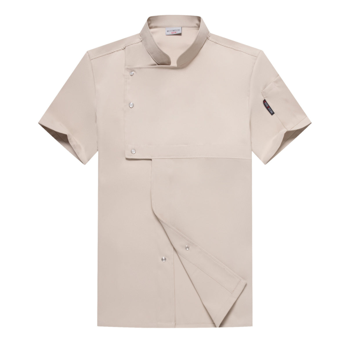 Premium Short-Sleeve Chef Uniform – Moisture-Wicking Professional Kitchen Coat