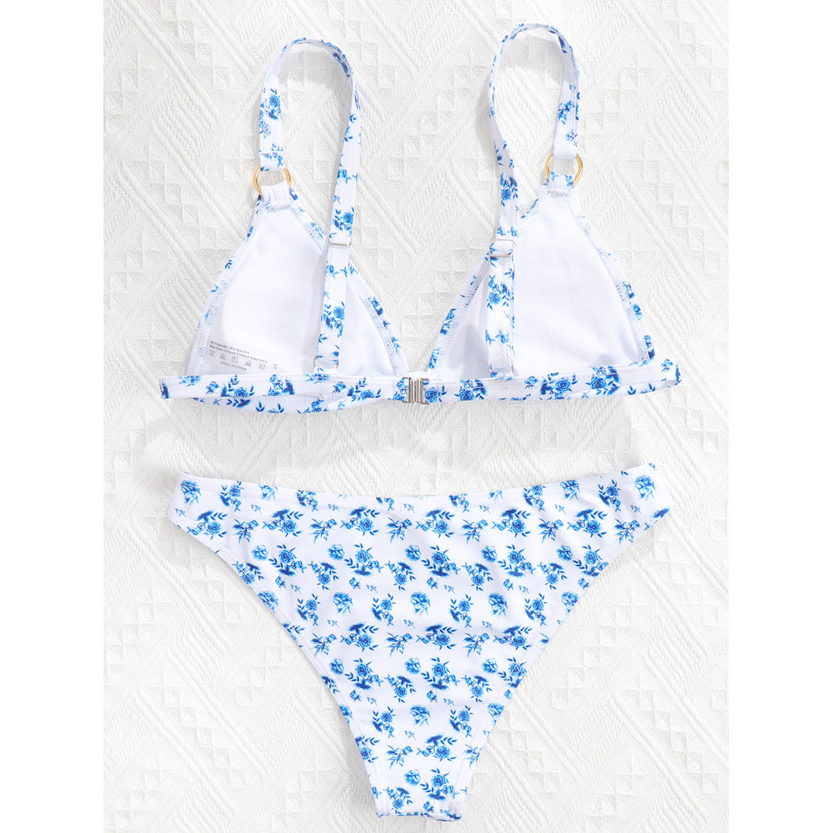 Women's Floral Print Bikini Set | Padded Two-Piece Swimsuit