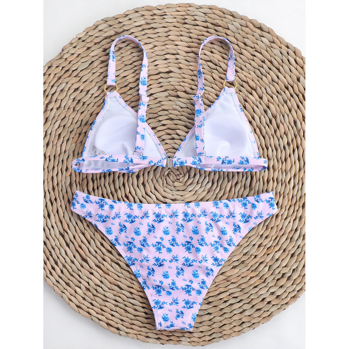 Women's Floral Print Bikini Set | Padded Two-Piece Swimsuit