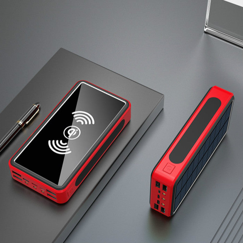 Solar Power Bank – 8,000mAh or 30,000mAh, Dual USB, 1.8W Solar Panel