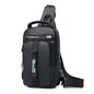 Men's Waterproof Sling Chest Bag – Outdoor Crossbody Shoulder Pack