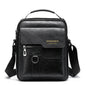 Men’s PU Leather Messenger Bag – Waterproof Shoulder Bag for Work, Travel & Daily Use