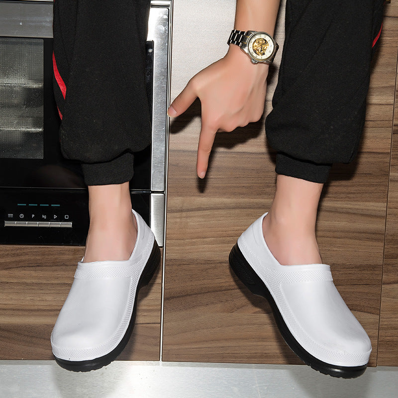 Men's Chef Work Shoes – Low-Top Kitchen Sneakers | 3 Colors, EU 39–49