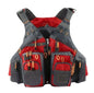 Fishing Life Vest with 11 Pockets – Breathable Flotation Jacket for Kayak, Fly & Canoe Fishing