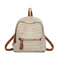 Straw Woven Backpack – Boho Chic Bag for Beach, Travel, Weddings & Everyday Use