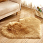 Plush Heart Shaped Fluffy Rug – Non-Slip Soft Carpet for Living Room & Home Decor