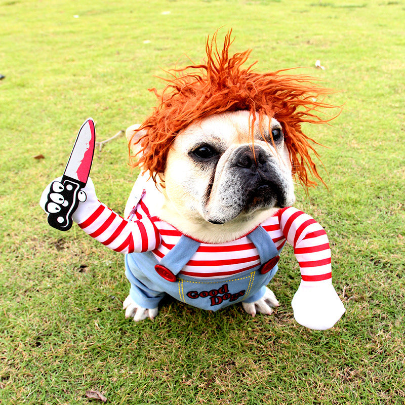 Halloween Pet Costume — Funny Cosplay Outfit, S–XL