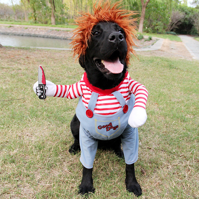 Halloween Pet Costume — Funny Cosplay Outfit, S–XL