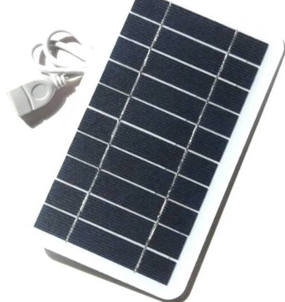 2W 5V Portable Solar Panel Charger – USB, Compact & Lightweight