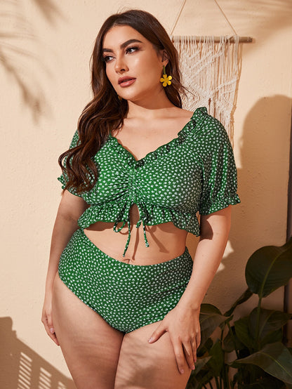 Women's Plus Size Bikini Set | Two-Piece Swimsuit XL–4XL