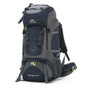 56–75L Waterproof Hiking Backpack – Large Capacity Camping & Mountaineering Pack