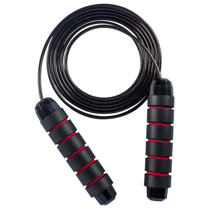 Weighted Steel Wire Jump Rope – Speed & Fitness Skipping Rope