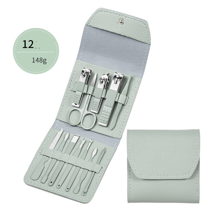 Stainless Steel Nail Care & Manicure Set — 7 to 20 Pieces
