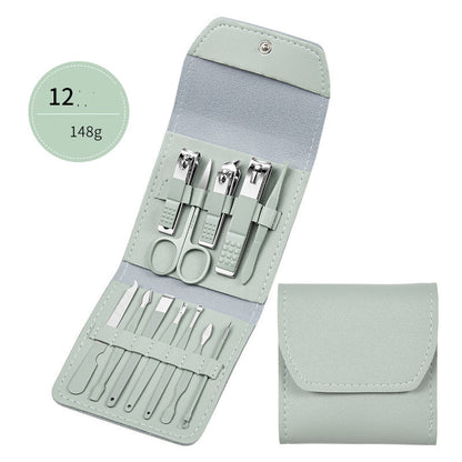 Stainless Steel Nail Care & Manicure Set — 7 to 20 Pieces