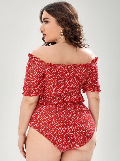 Women's Plus Size Bikini Set | Two-Piece Swimsuit XL–4XL