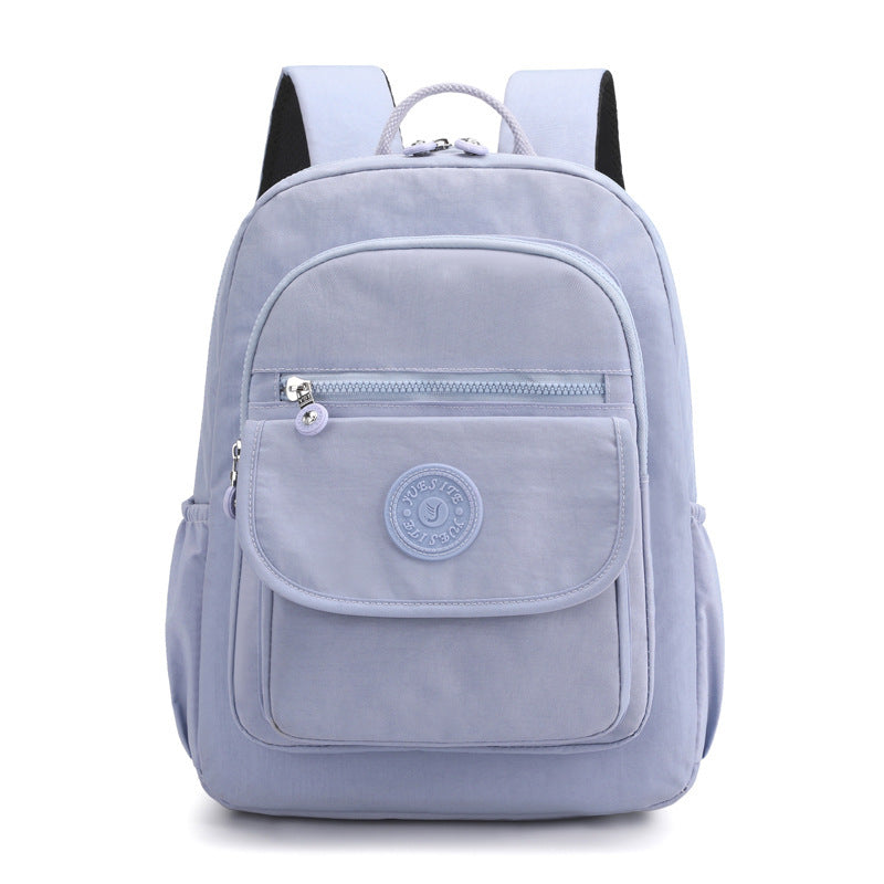 Women's Waterproof Nylon Backpack – 20-35L Large Capacity School & Daily Bag