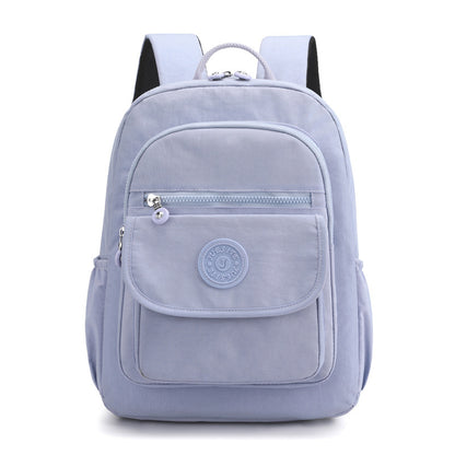 Women's Waterproof Nylon Backpack – 20-35L Large Capacity School & Daily Bag