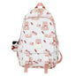 Cute Cartoon Print Large Capacity Backpack for Women & Girls