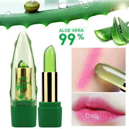 Aloe Vera Color-Changing Lip Balm — Moisturizing & Long-Lasting