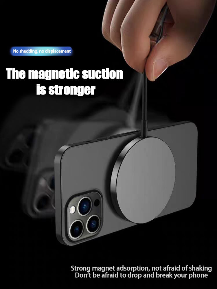 Qi2 Magnetic Wireless Charger – 15W Fast Charging Pad for iPhone 12–16