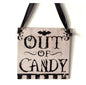Halloween Hanging Decoration Signs – Spooky Wooden Wall Decor for Home & Yard