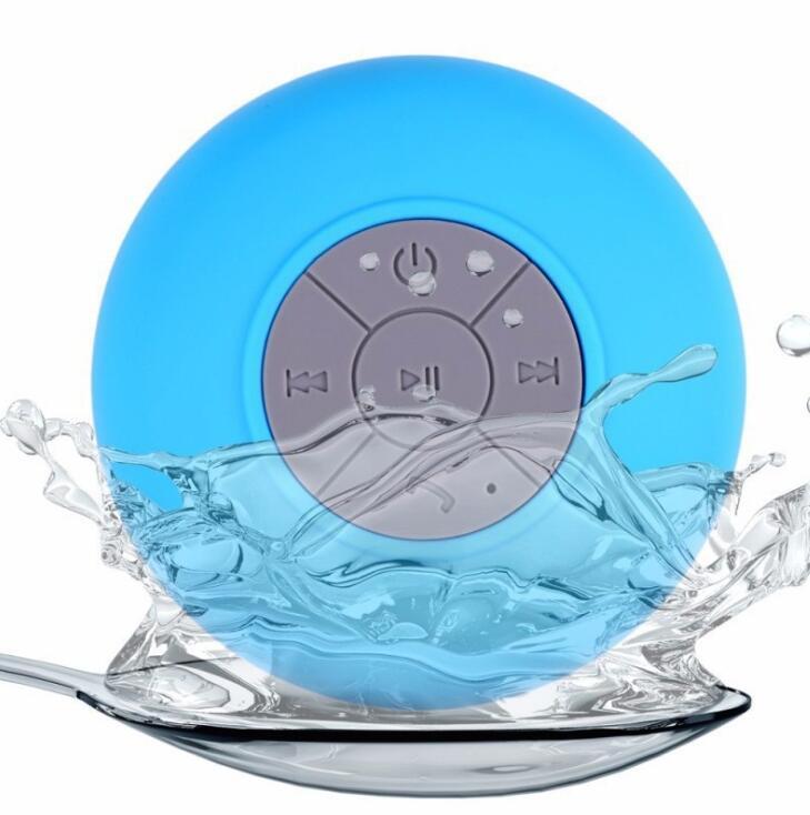 Mini Waterproof Bluetooth Speaker – IPX Rated, 6-Hour Battery, LED Option