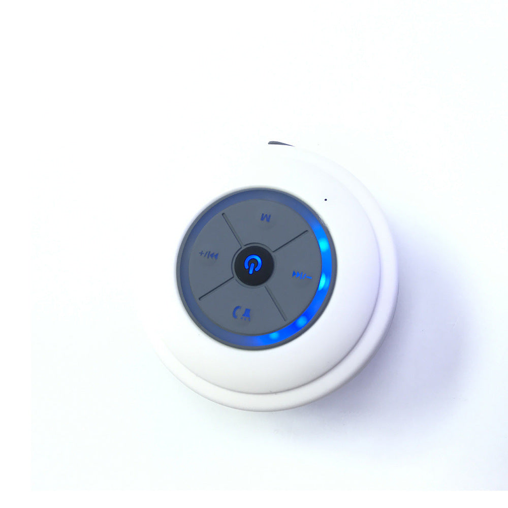 Mini Waterproof Bluetooth Speaker – IPX Rated, 6-Hour Battery, LED Option