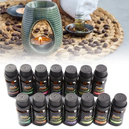 Aromatherapy Essential Oil Set — 14 Blends, 10ml Each