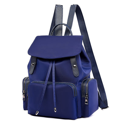 Women's Oxford Backpack – Large Capacity Drawstring School & Travel Bag