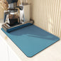 Coffee Bar Mat – Super Absorbent PU Leather Countertop Drying Mat for Kitchen