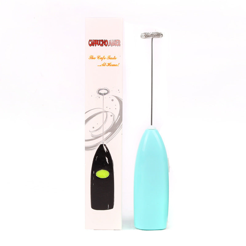 Handheld Egg Beater & Milk Frother – Manual or Battery, 5 Colors