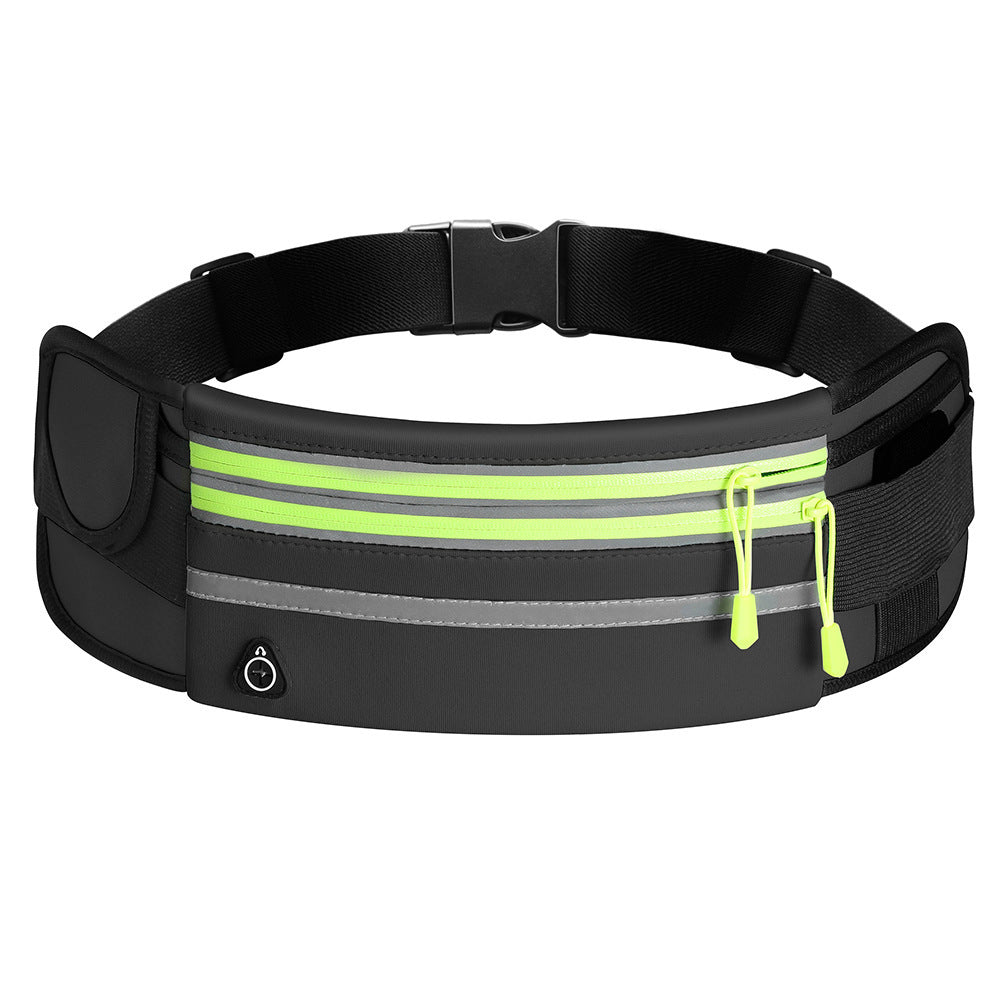 Waterproof Sports Fanny Pack – Double Zipper Running Waist Bag for Men & Women