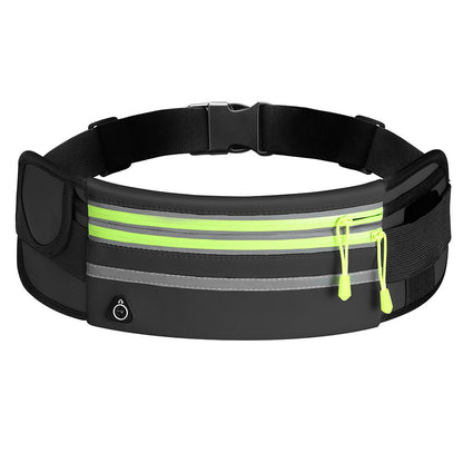 Waterproof Sports Fanny Pack – Double Zipper Running Waist Bag for Men & Women