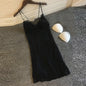 Satin Sling Slip Dress Pajamas with Built-In Chest Pad | Sexy Lingerie Nightgown